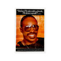 Vintage 1985 Stevie Wonder Reproduced Drunk Driving Safety Poster Magnet