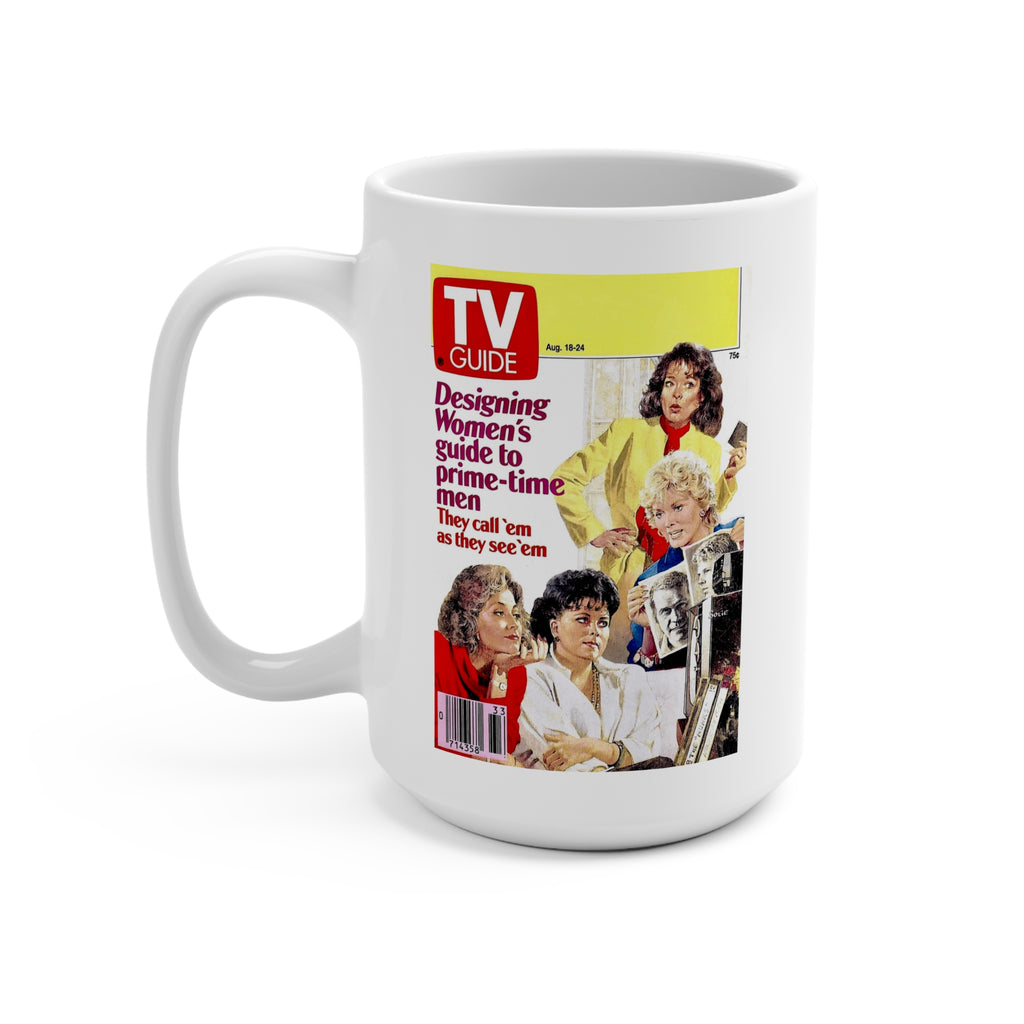 Designing Women – 1990 TV Guide Cover Mug | RetroNewsNow