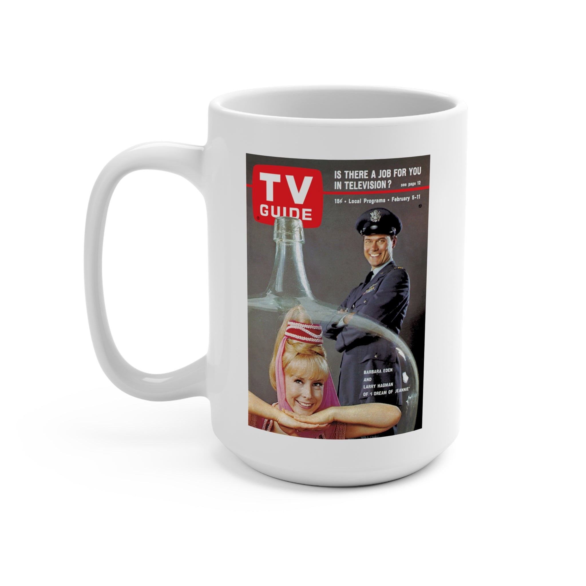 I Dream of Jeannie – 1966 TV Guide Cover Mug | RetroNewsNow