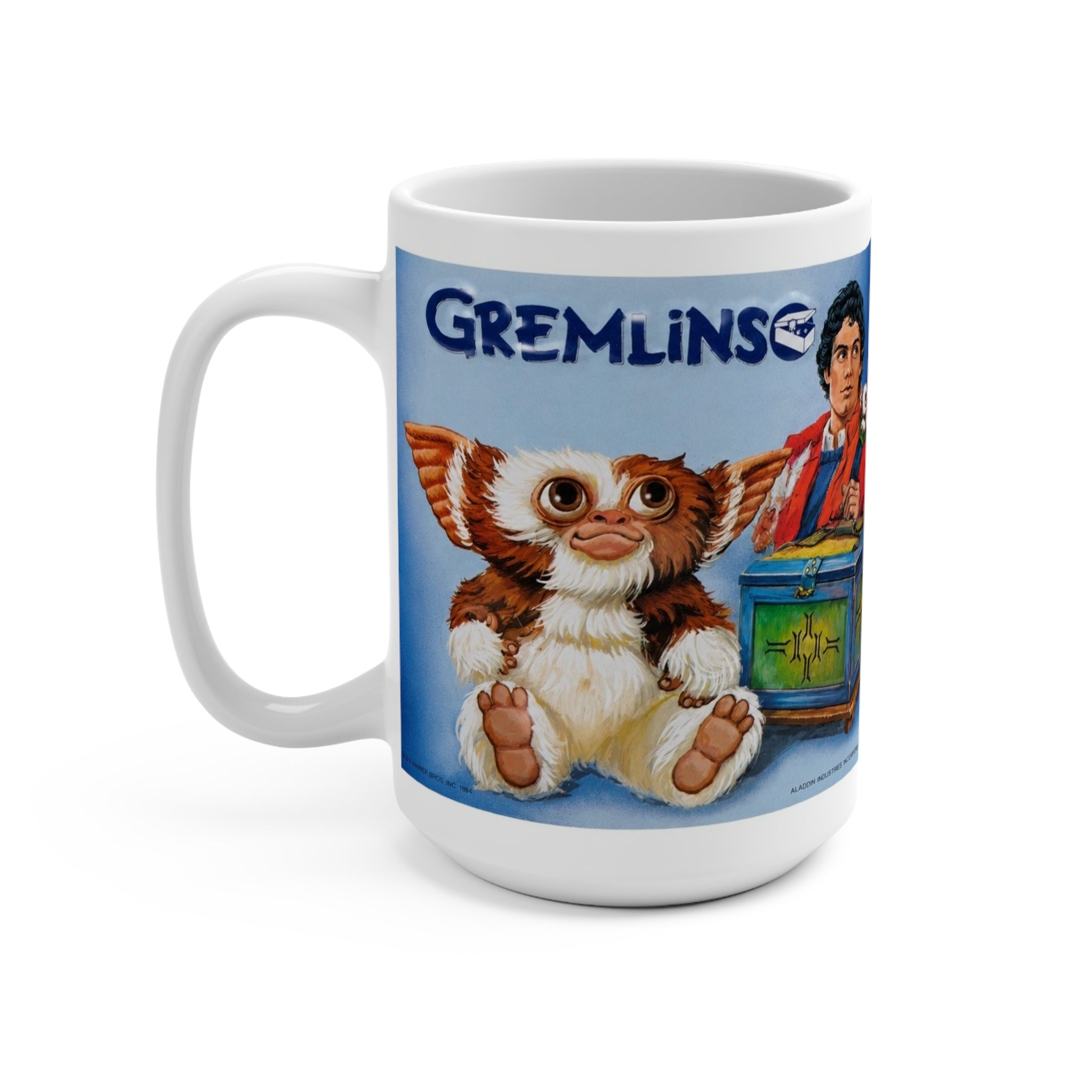 Gremlins Retro Lunch Box — Retro Gizmo Movie Art Coffee Cup