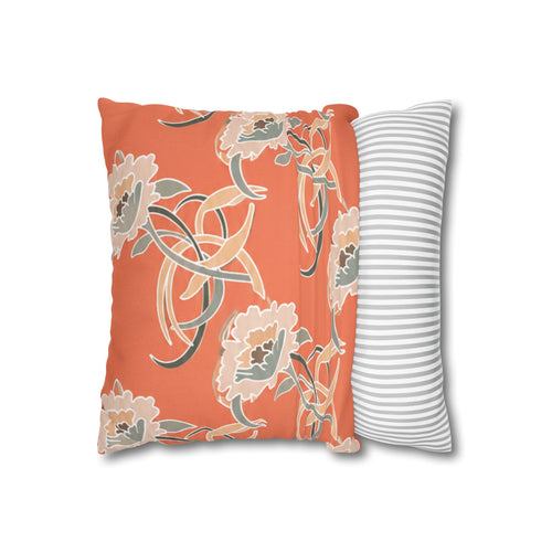 'The Golden Girls' Couch Inspired Coral Decorative Pillowcase - 14 x 14