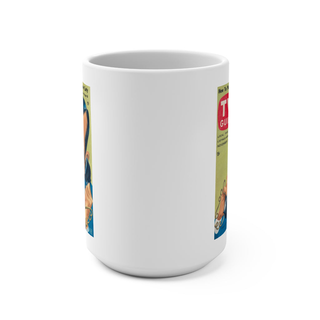 Edward R. Murrow – Iconic 1956 TV Guide Cover Mug | RetroNewsNow