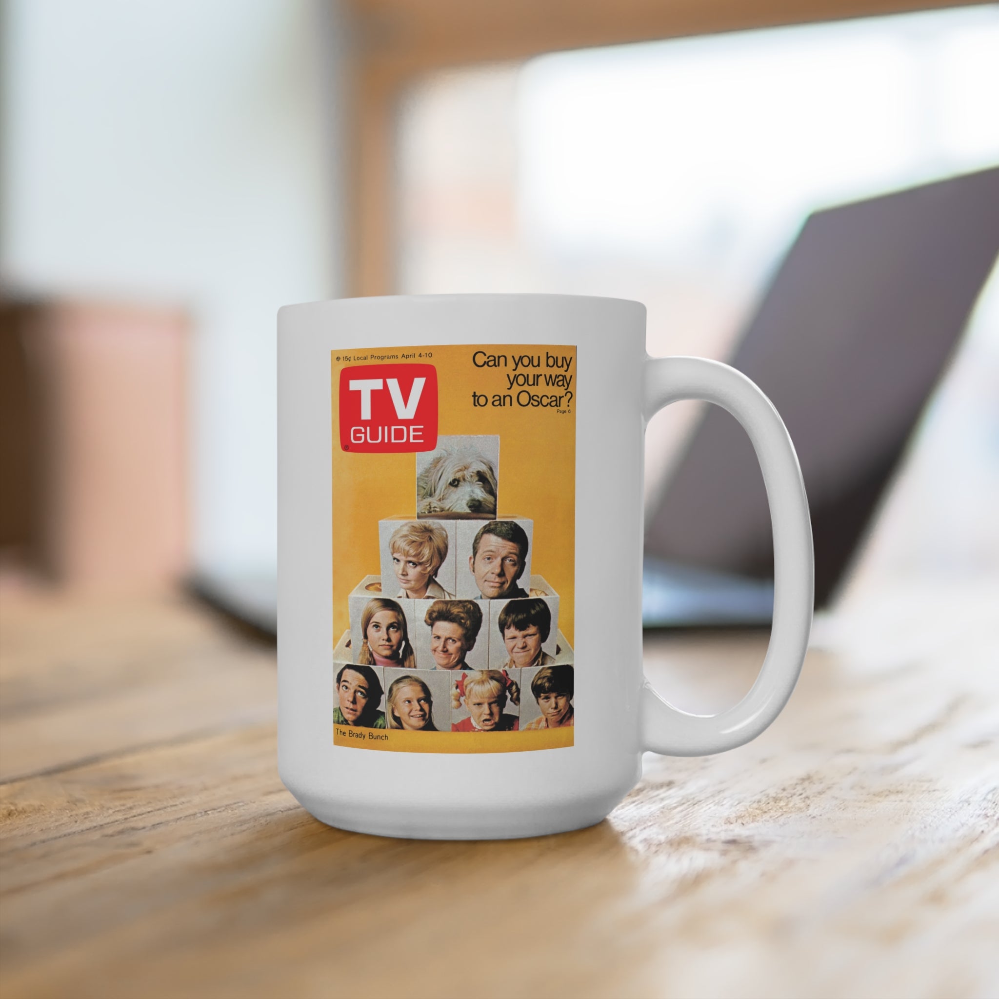 The Brady Bunch – Classic 1970 TV Guide Cover Mug | RetroNewsNow