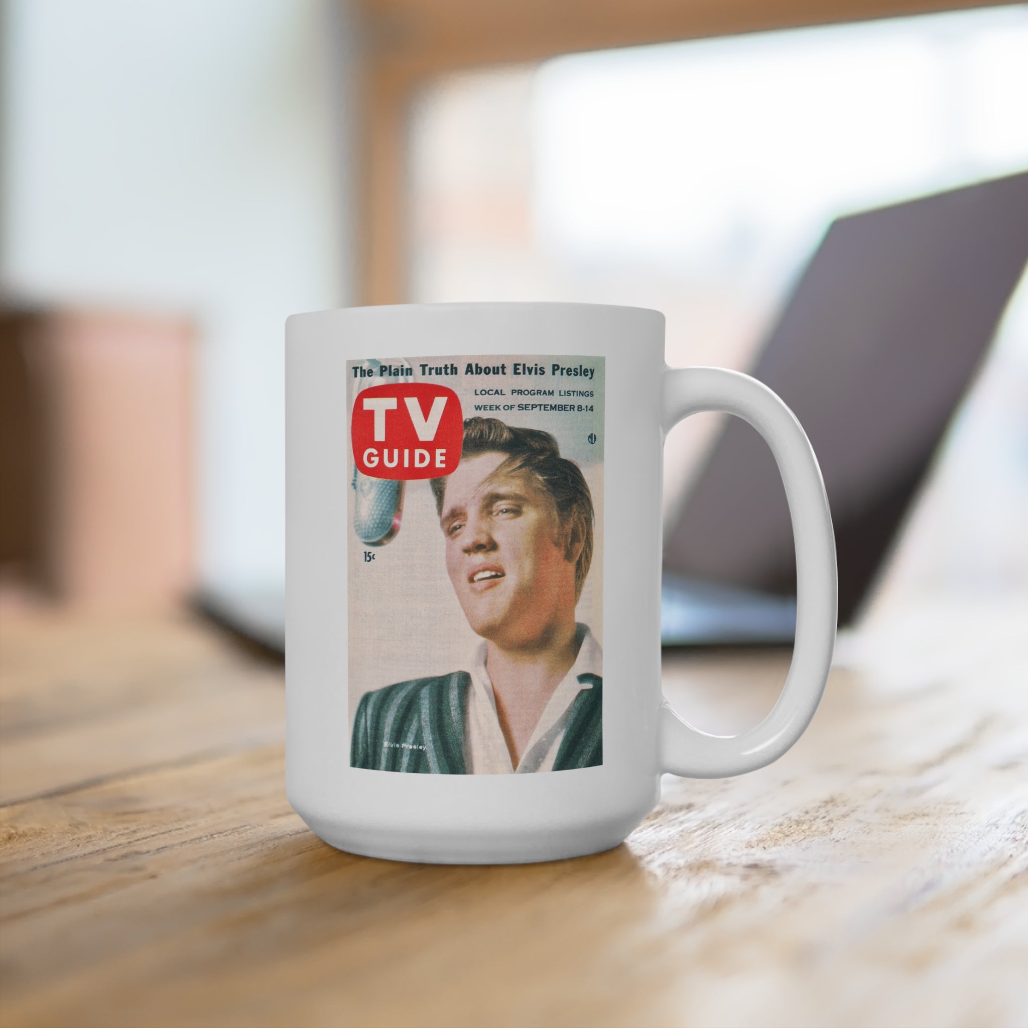 Elvis Presley's First TV Guide Cover Mug -1956 | RetroNewsNow