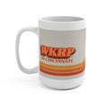 Retro WKRP in Cincinnati Logo Coffee Cup