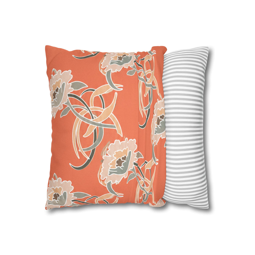 'The Golden Girls' Couch Inspired Coral Decorative Pillowcase - 14 x 14