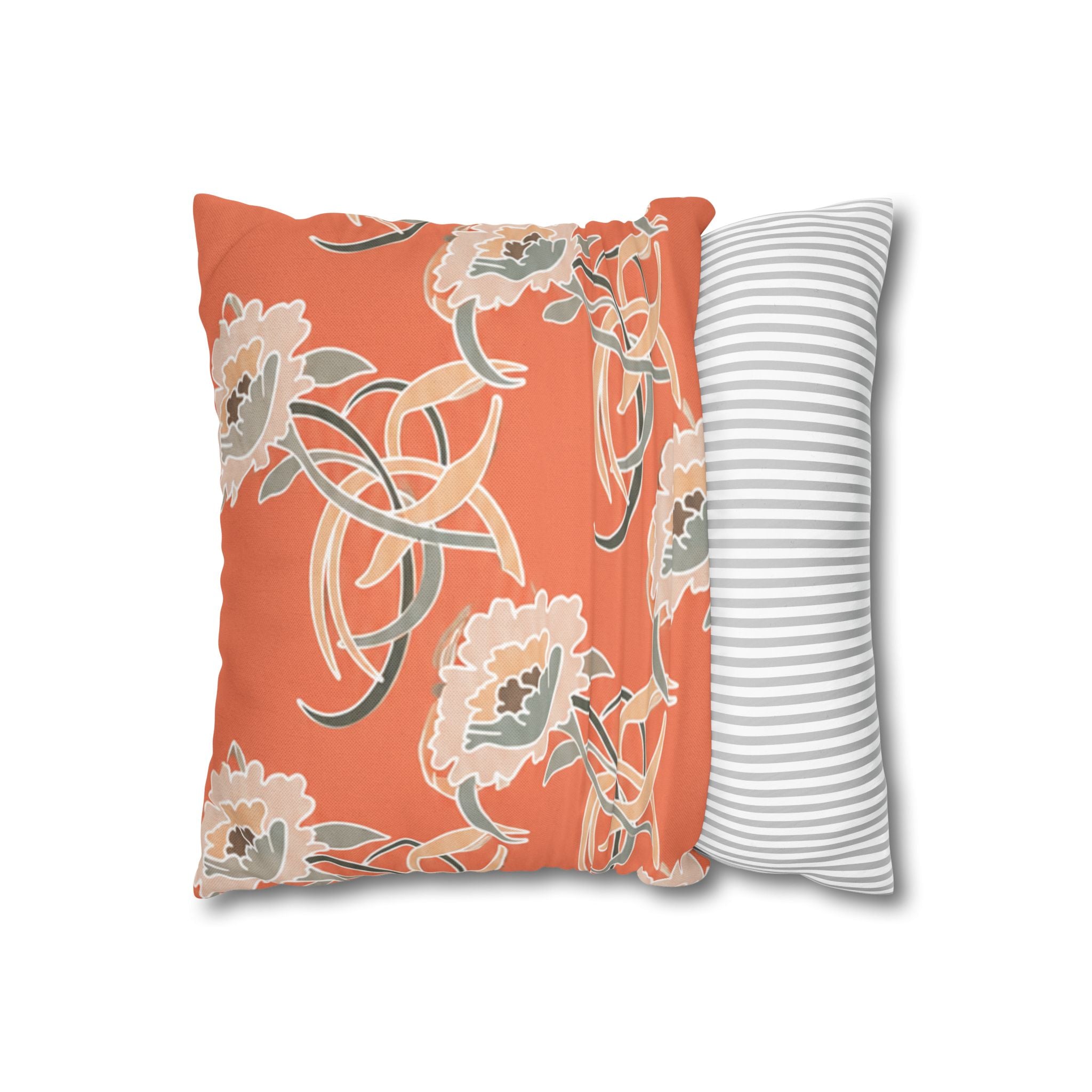 'The Golden Girls' Couch Inspired Coral Decorative Pillowcase - 14 x 14