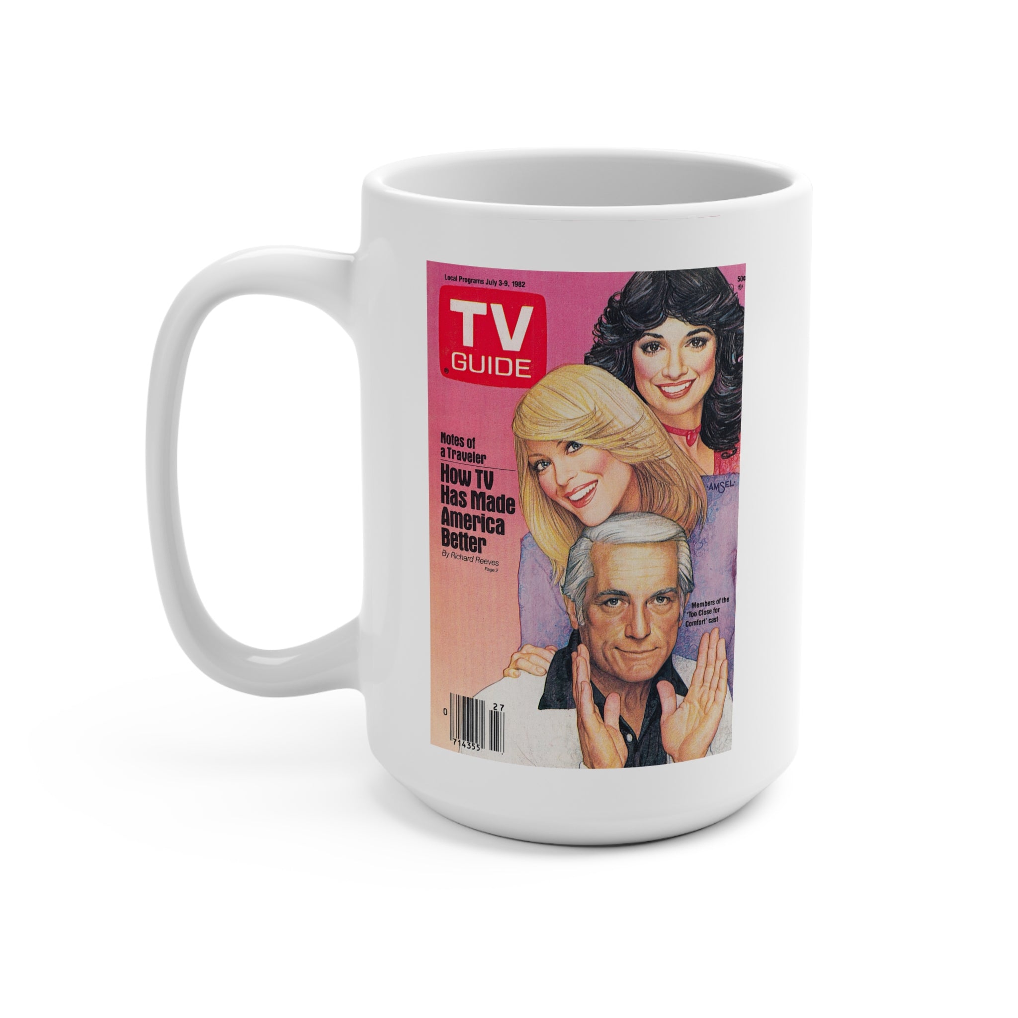 Too Close for Comfort – 1982 TV Guide Cover Mug | RetroNewsNow