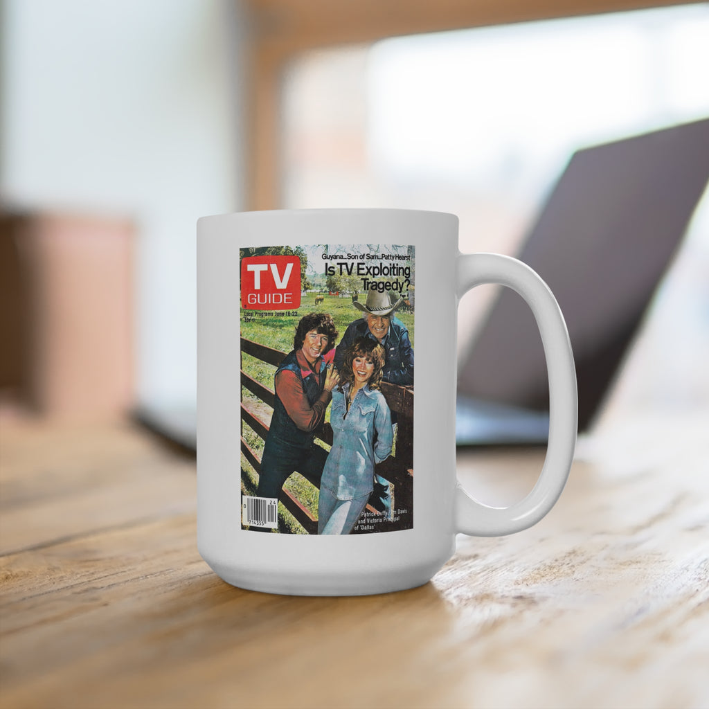 Dallas – 1979 TV Guide Cover Mug | RetroNewsNow