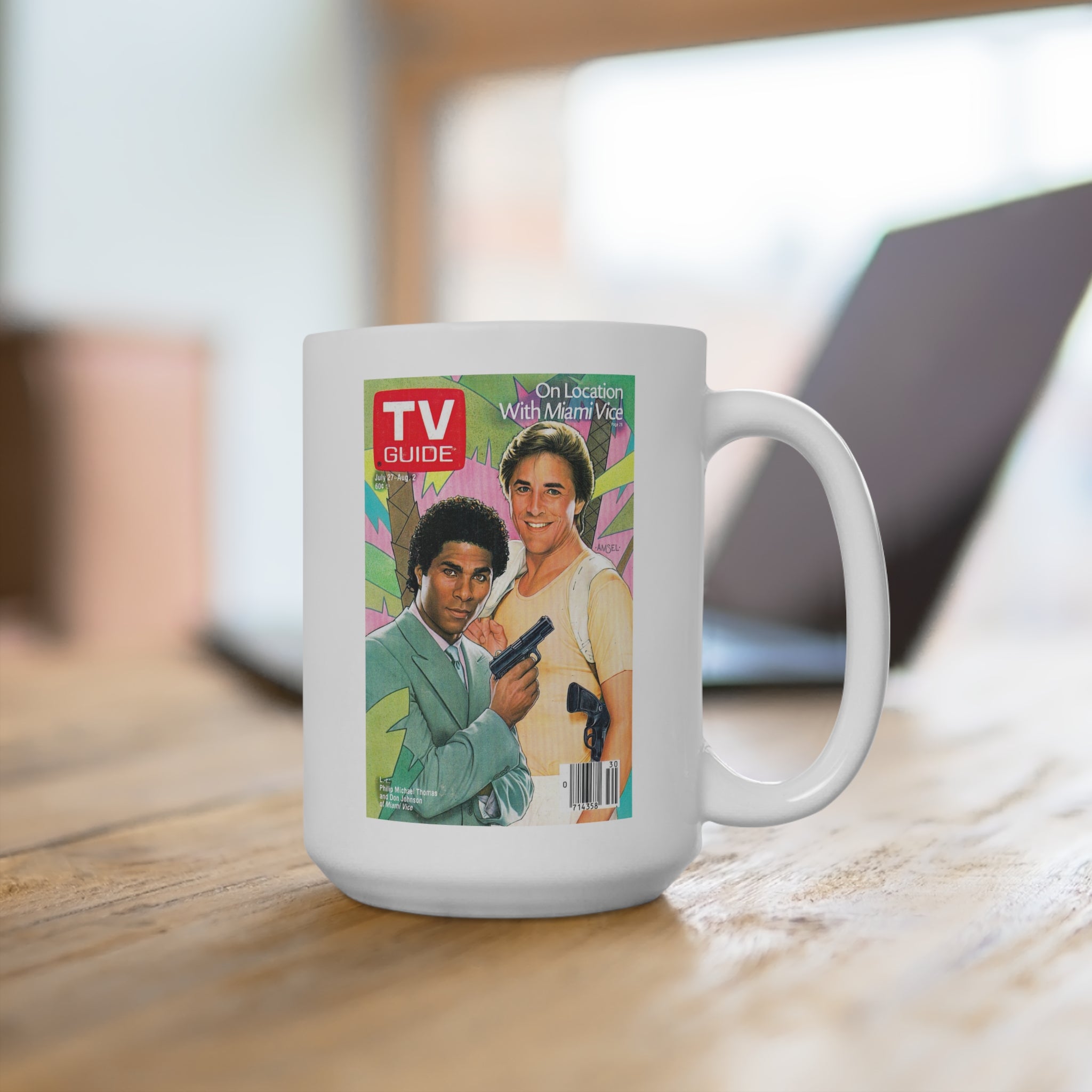 Miami Vice – 1985 TV Guide Cover Mug | RetroNewsNow