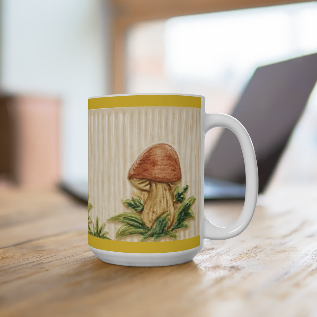 Sears-Inspired Merry Mushroom 15oz Ceramic Mug
