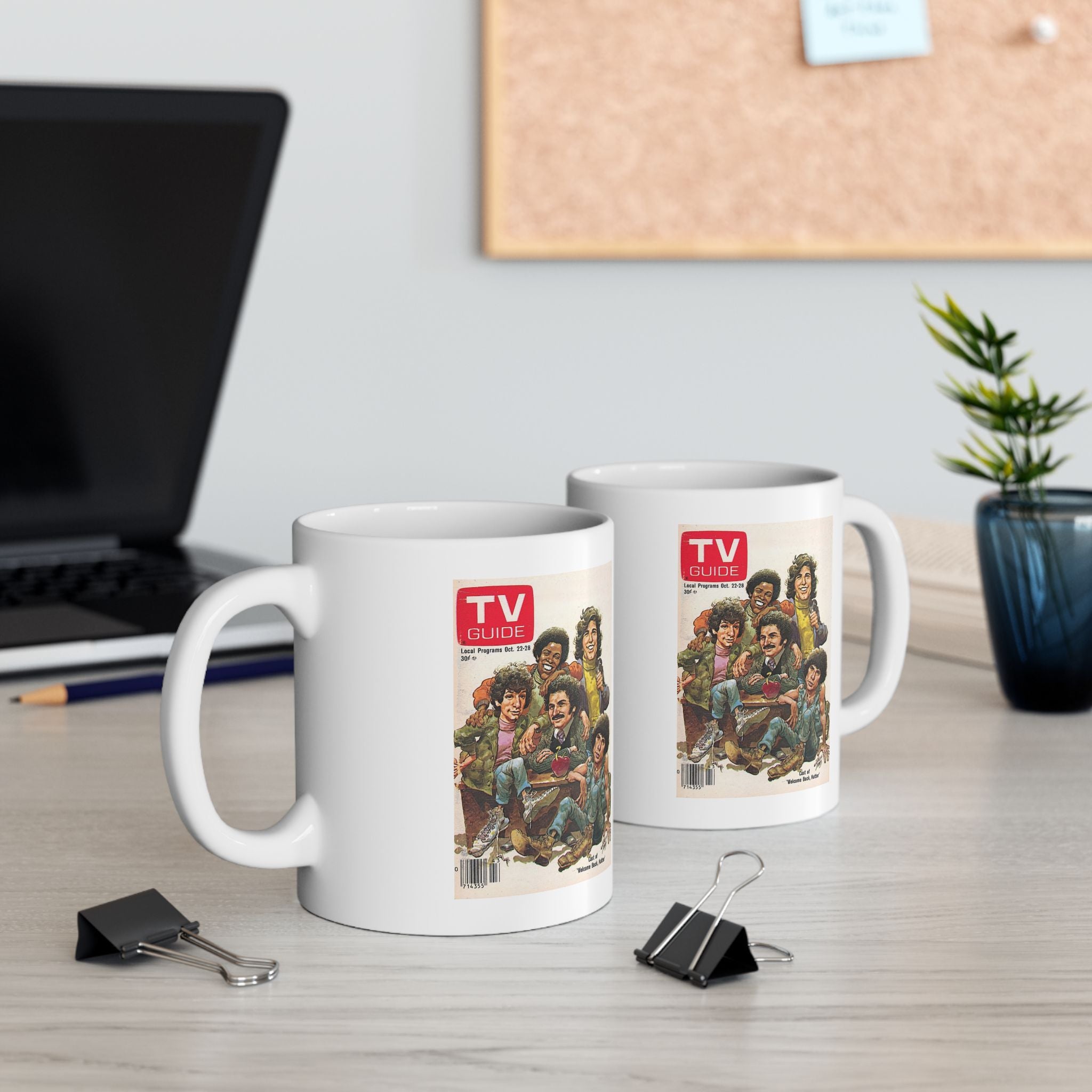 Welcome Back, Kotter – 1975 TV Guide Cover Mug | RetroNewsNow