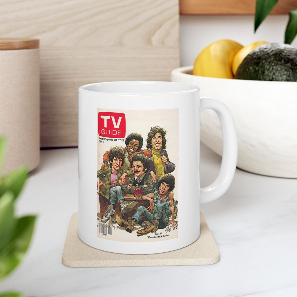 Welcome Back, Kotter – 1975 TV Guide Cover Mug | RetroNewsNow