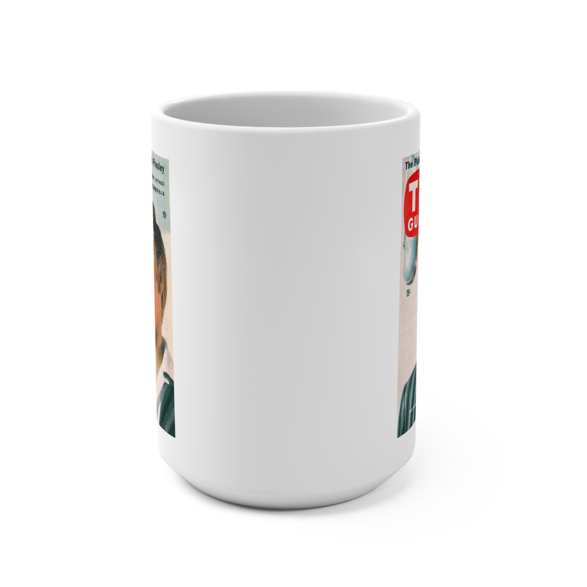 Elvis Presley's First TV Guide Cover Mug -1956 | RetroNewsNow