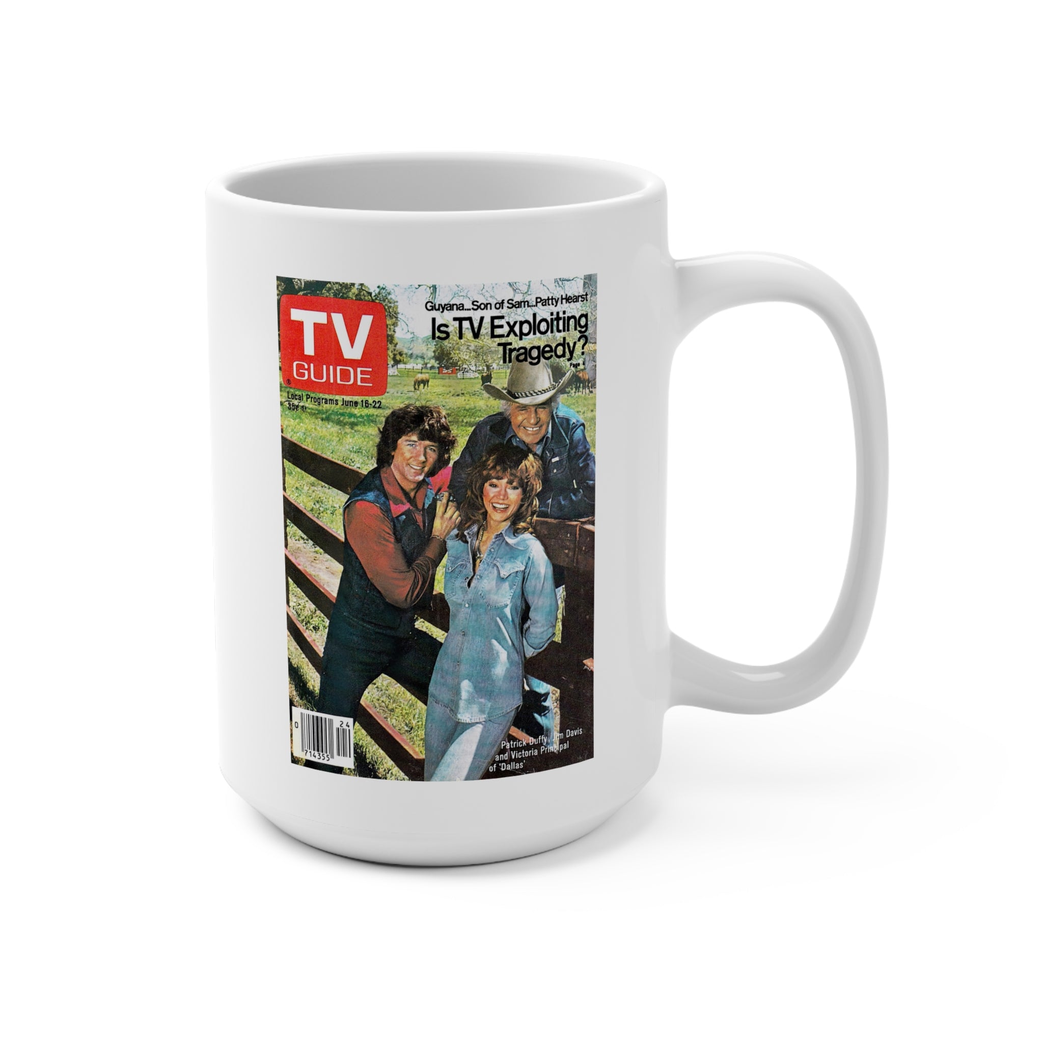 Dallas – 1979 TV Guide Cover Mug | RetroNewsNow