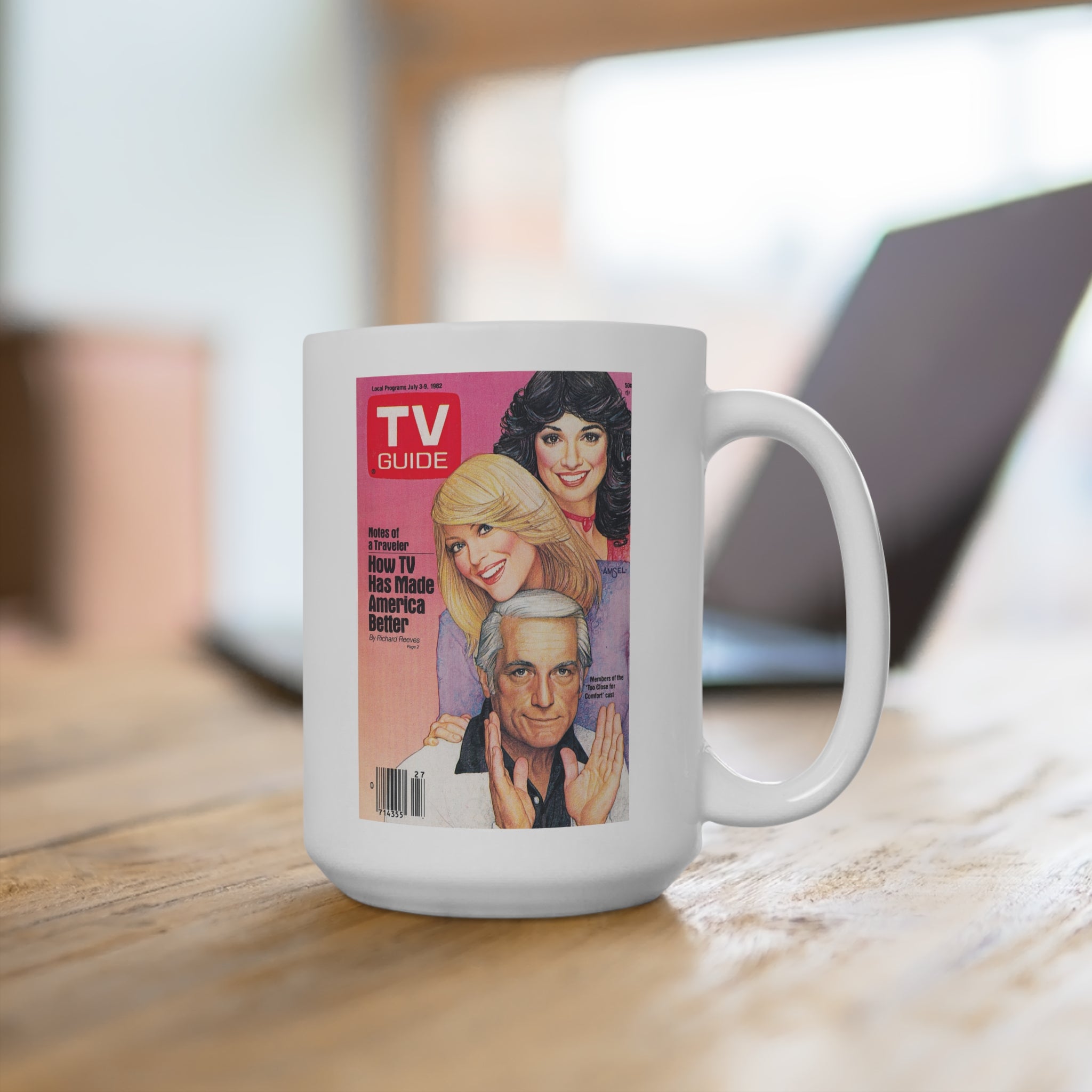 Too Close for Comfort – 1982 TV Guide Cover Mug | RetroNewsNow
