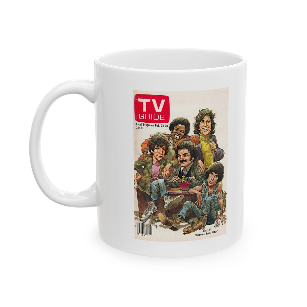 Welcome Back, Kotter – 1975 TV Guide Cover Mug | RetroNewsNow