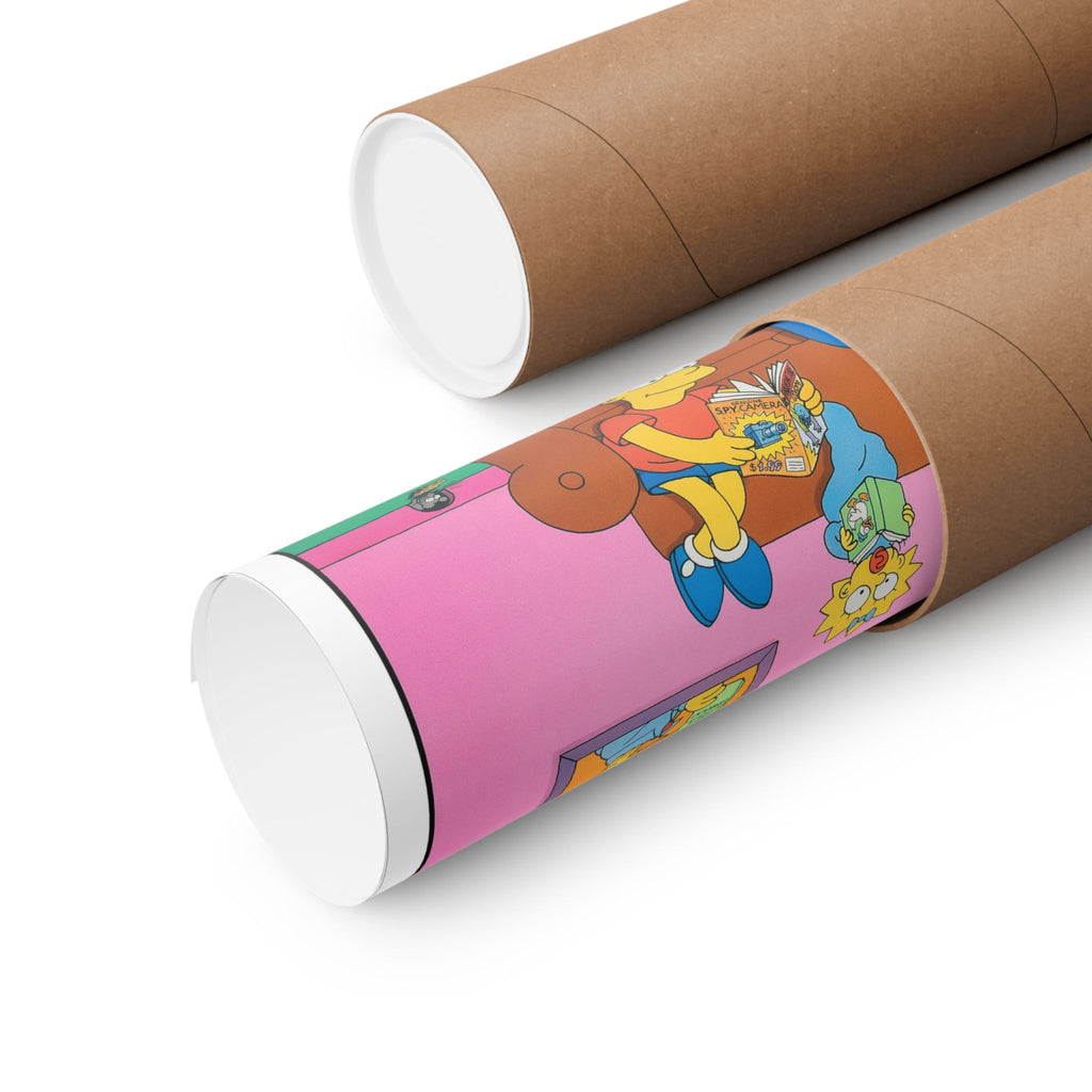Read, Man. 'The Simpsons' Reproduction 1990 Poster — American Library Association