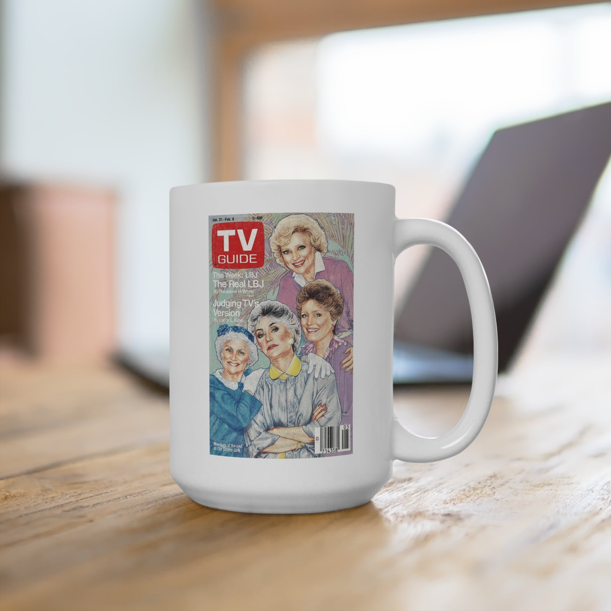 The Golden Girls – 1987 TV Guide Cover Mug | RetroNewsNow