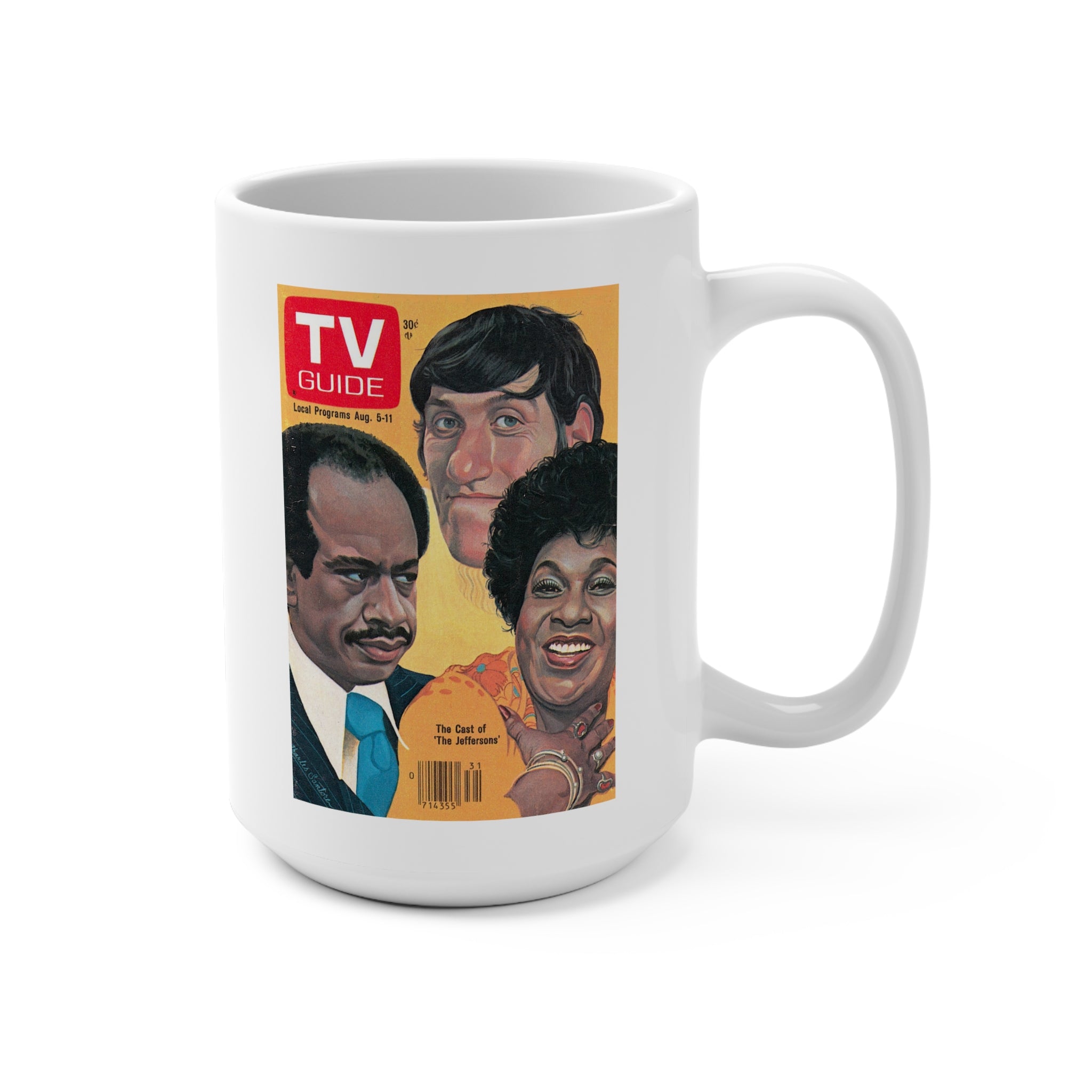 The Jeffersons – 1978 TV Guide Cover Mug | RetroNewsNow