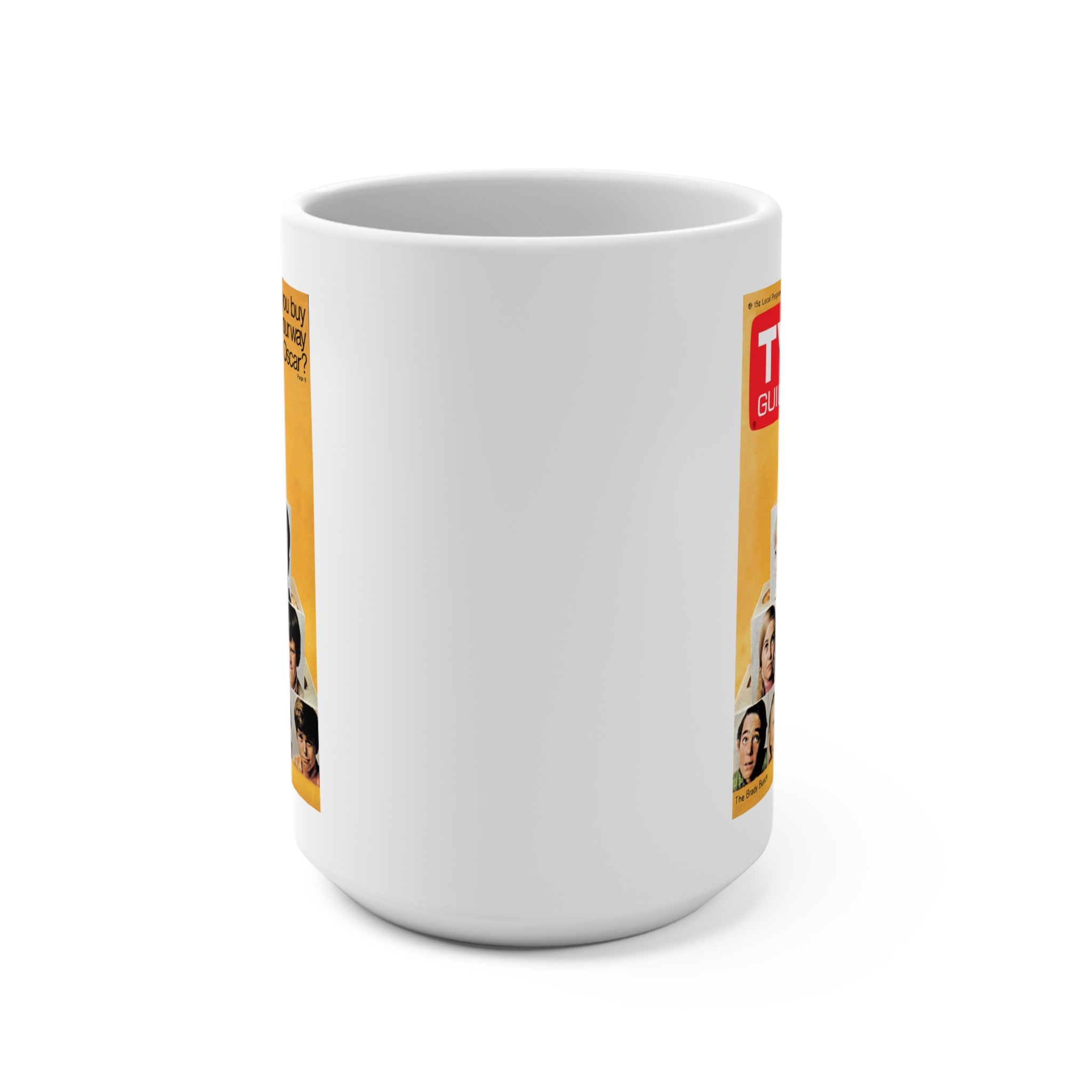 The Brady Bunch – Classic 1970 TV Guide Cover Mug | RetroNewsNow