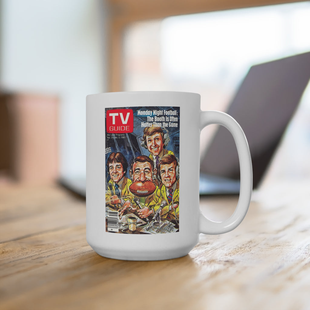 Monday Night Football – 1980 TV Guide Cover Mug | RetroNewsNow