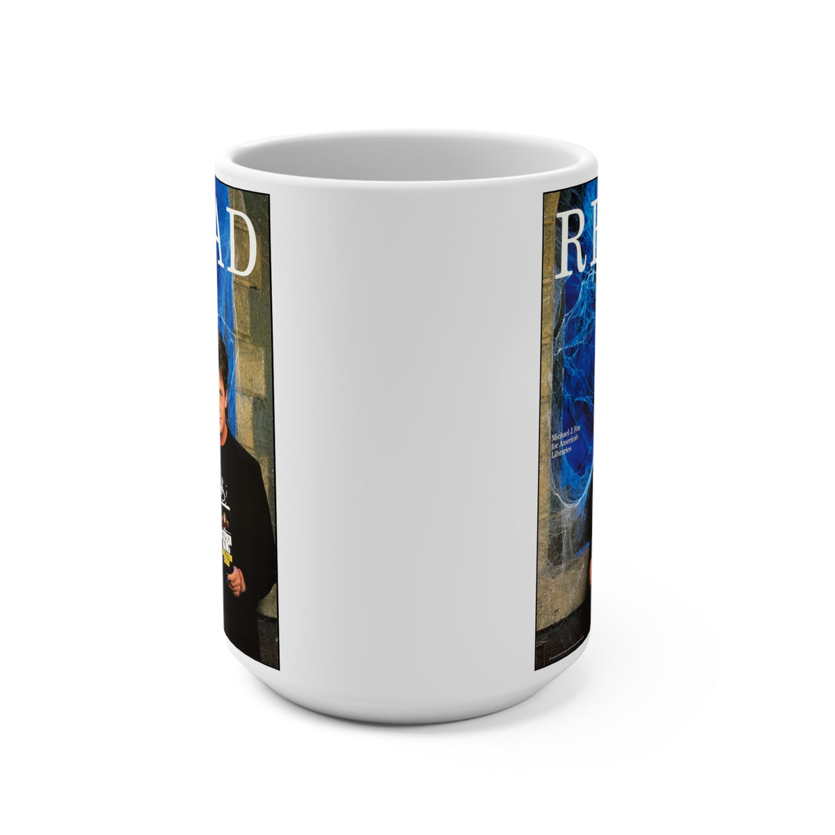 Michael J. Fox Book Lover 15oz Coffee Cup