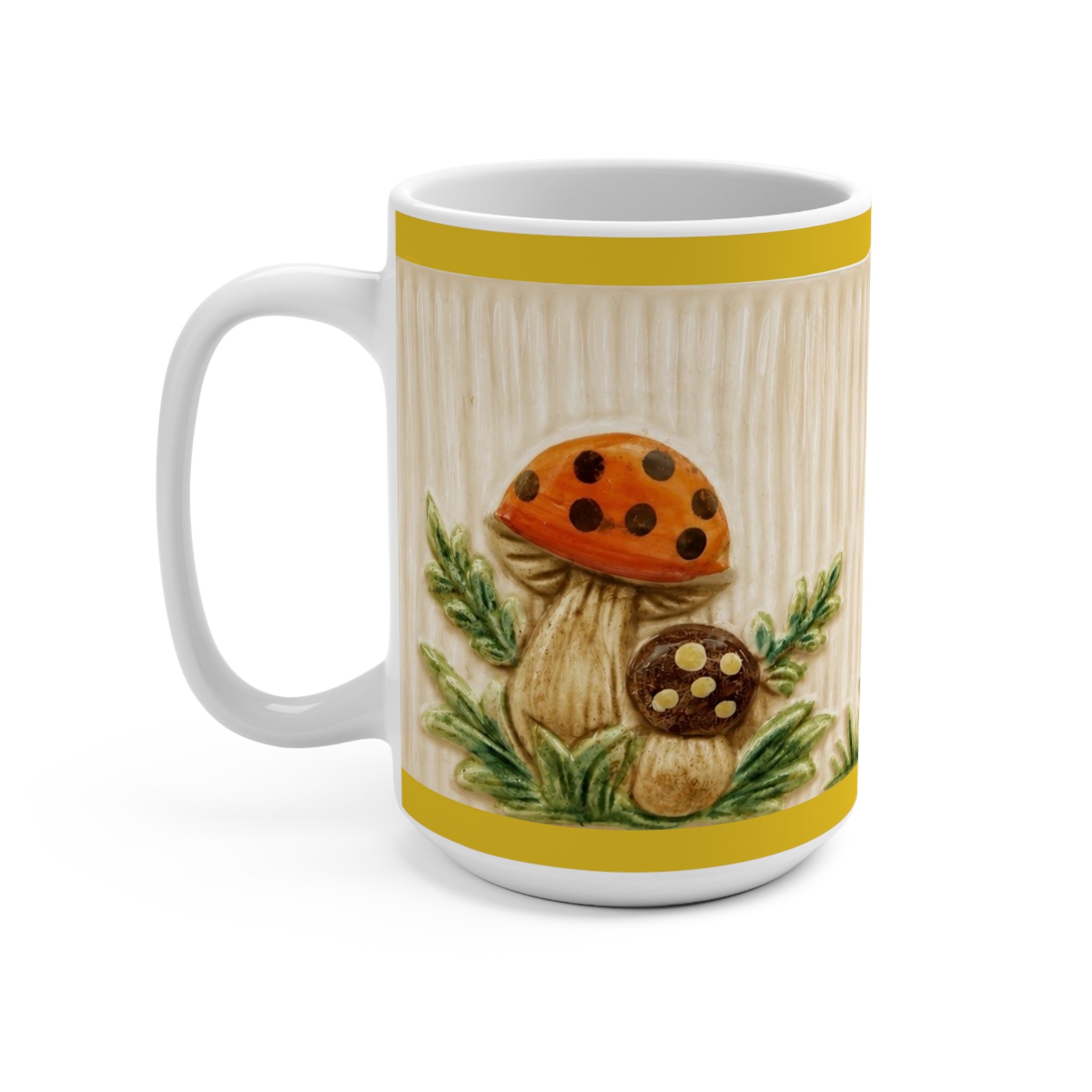 Sears-Inspired Merry Mushroom 15oz Ceramic Mug