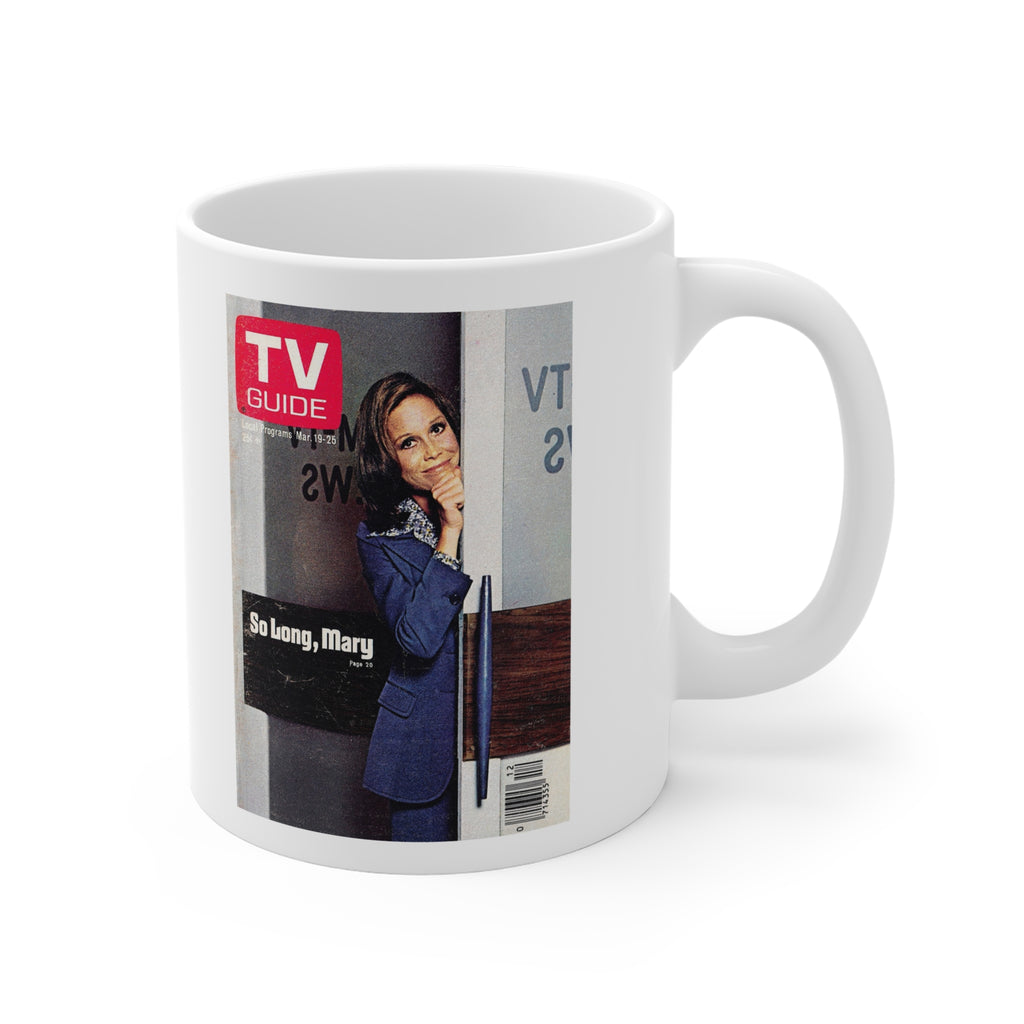Mary Tyler Moore Show – “So Long, Mary” 1977 TV Guide Cover Mug | RetroNewsNow