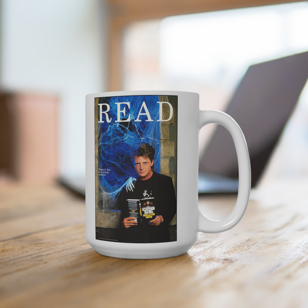 Michael J. Fox Book Lover 15oz Coffee Cup