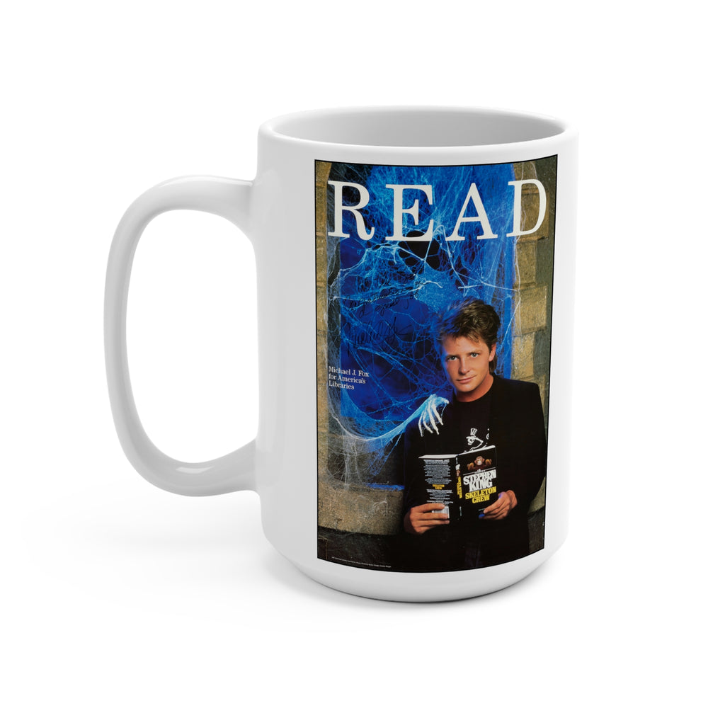 Michael J. Fox Book Lover 15oz Coffee Cup