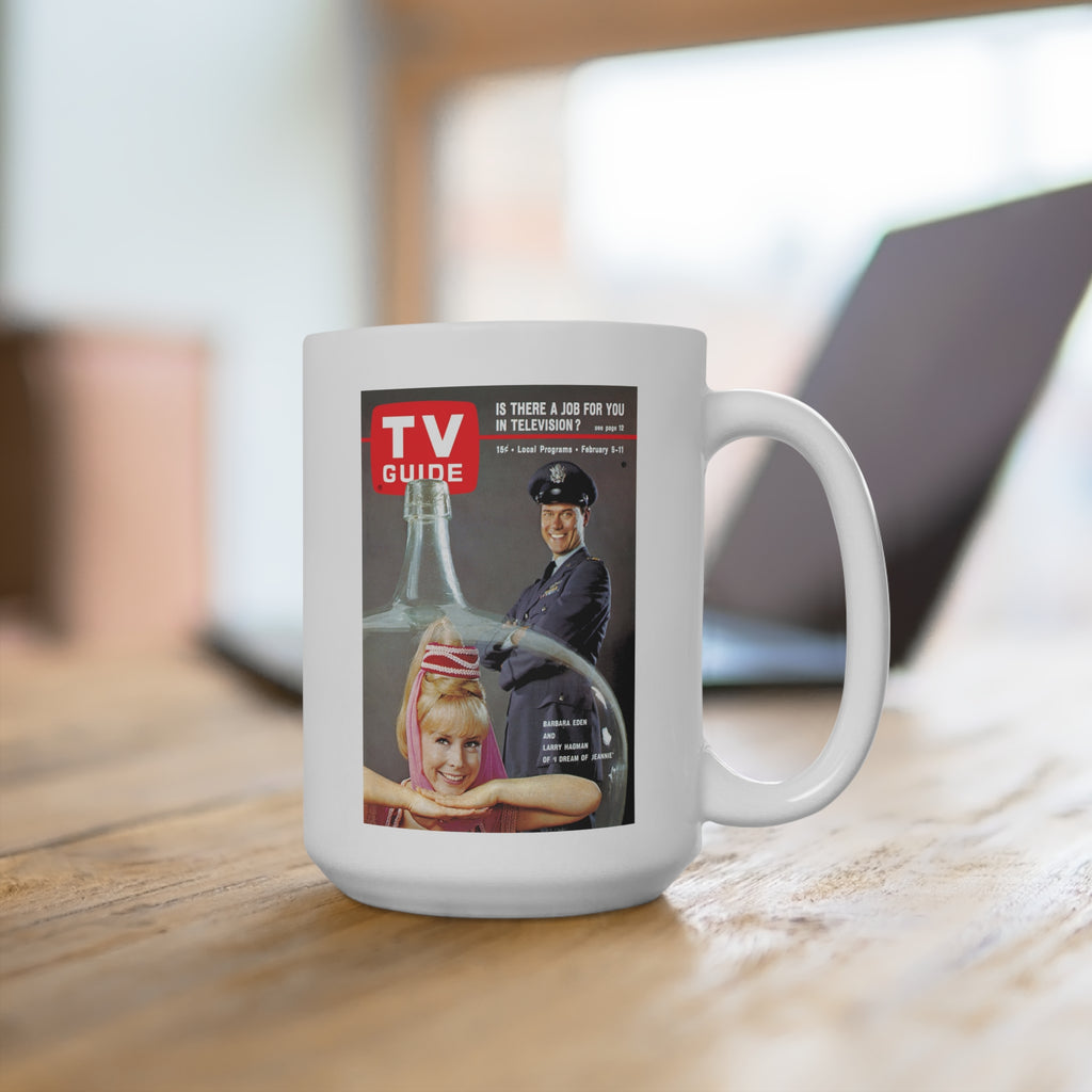 I Dream of Jeannie – 1966 TV Guide Cover Mug | RetroNewsNow