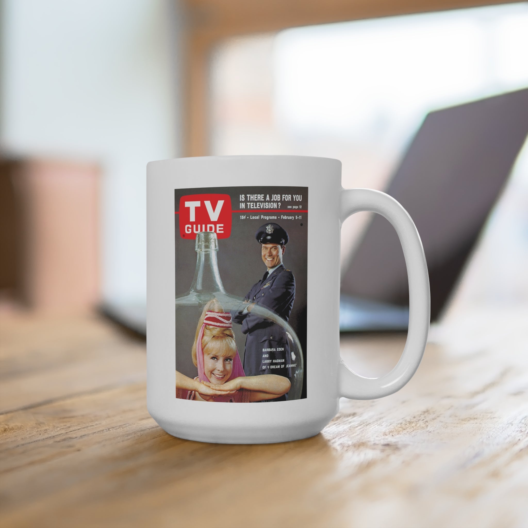 I Dream of Jeannie – 1966 TV Guide Cover Mug | RetroNewsNow