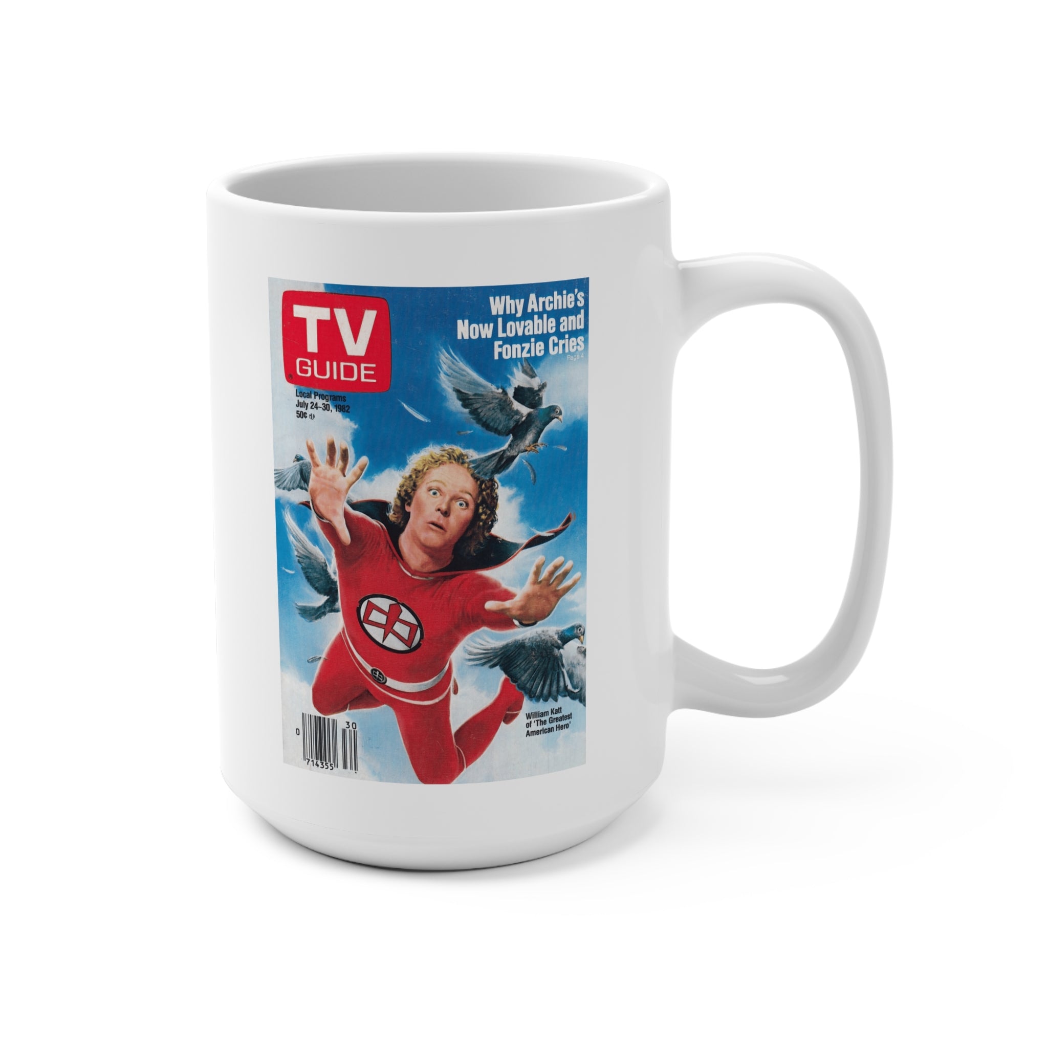 The Greatest American Hero – 1982 TV Guide Cover Mug | RetroNewsNow