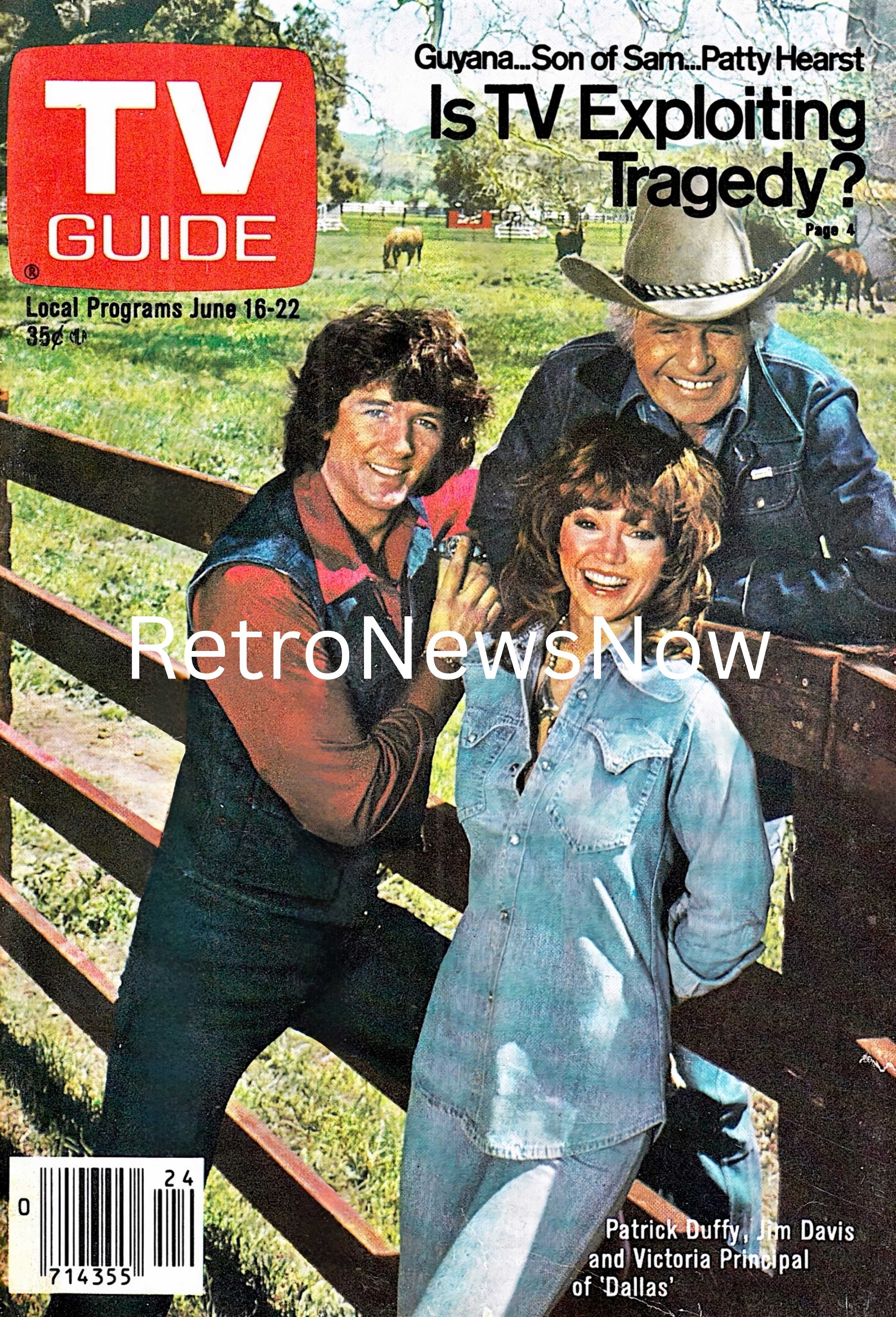 Dallas – 1979 TV Guide Cover Digital Printable | RetroNewsNow