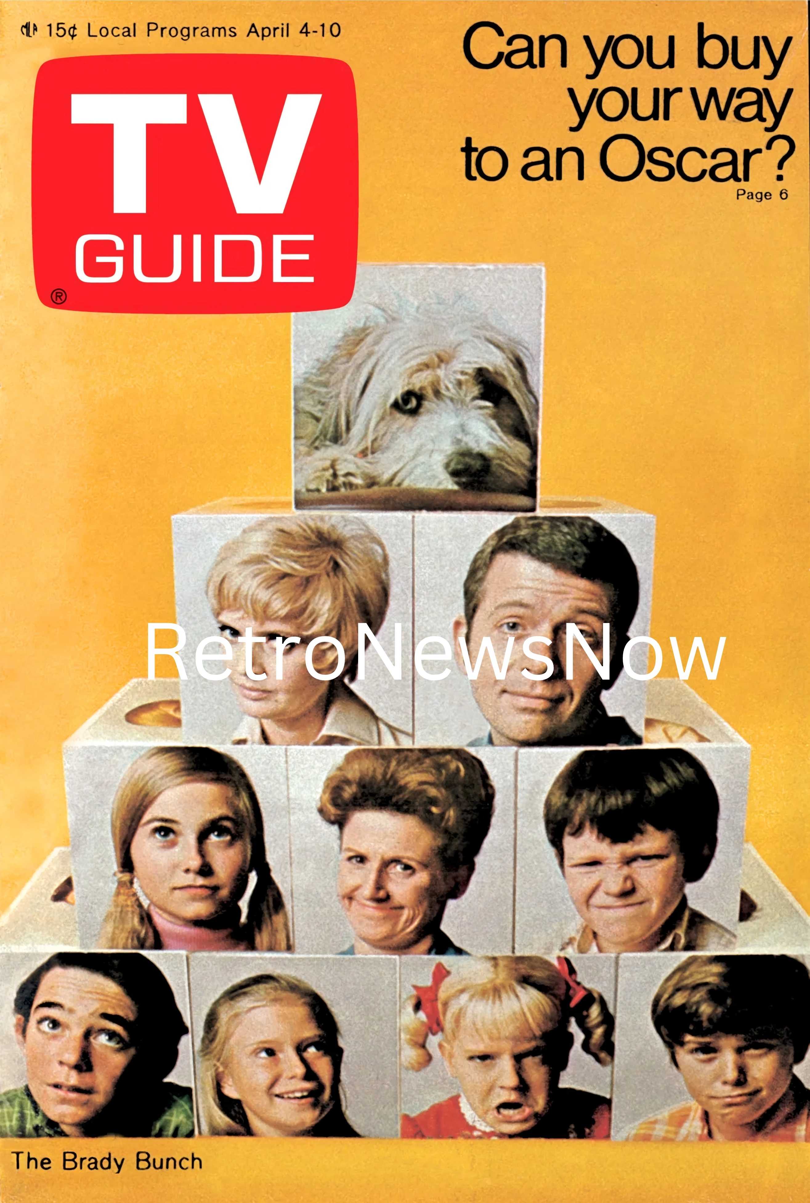 The Brady Bunch – Classic 1970 TV Guide Cover Digital Printable | RetroNewsNow