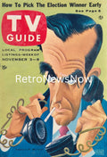 Edward R. Murrow – Iconic 1956 TV Guide Cover Digital Printable | RetroNewsNow